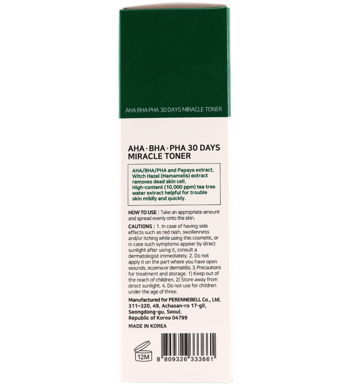 Buy Online Some By Mi AHA BHA PHA 30 Days Miracle Toner in United Emirates - 117 Cosmetic Shop