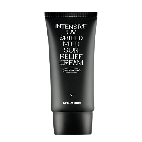 Active Nine Intensive UV Shield Mild Sun Relief Sunscreen for Sensitive Skin from Korean Skincare