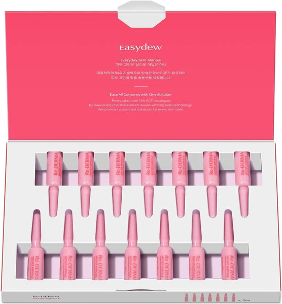 ルビーセル　DERMACODE4点セット Re-Derma Master Ampoule – 117 Cosmetic Shop