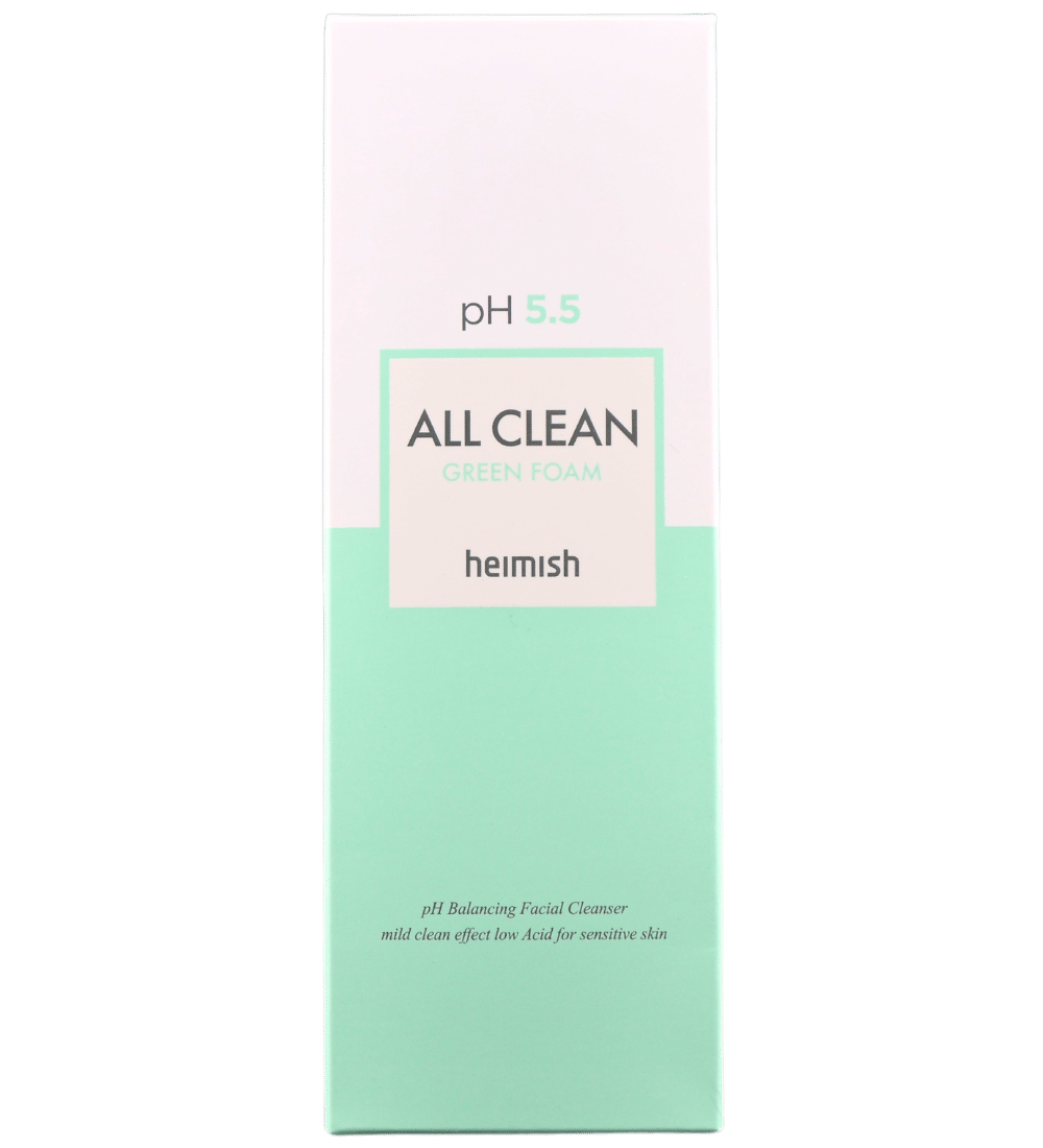 Buy Online Heimish All Clean Green Foam in Dubai - 117 Cosmetic Shop