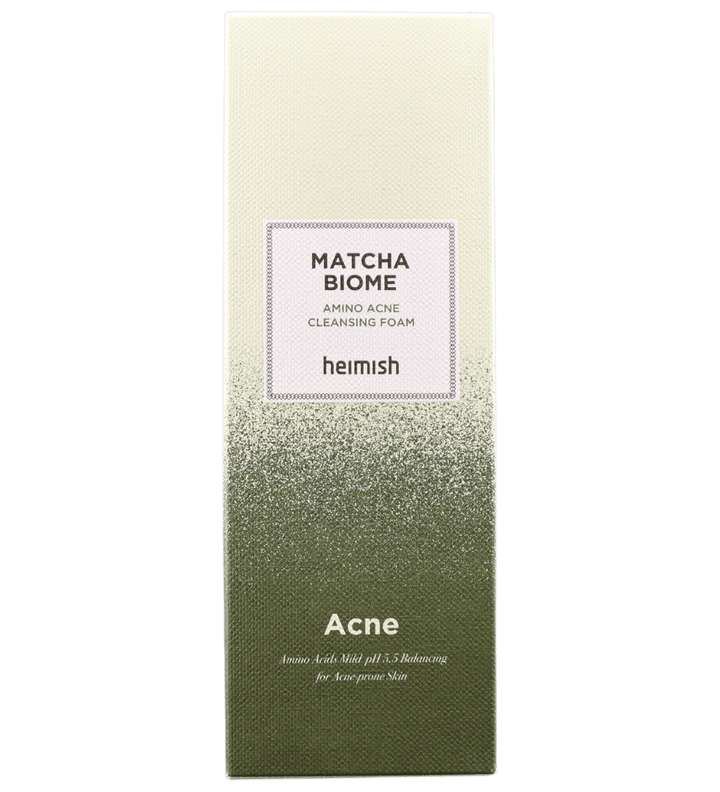 Buy Online Heimish Matcha Biome Amino Acne Cleansing Foam in UAE - 117 Cosmetic Shop