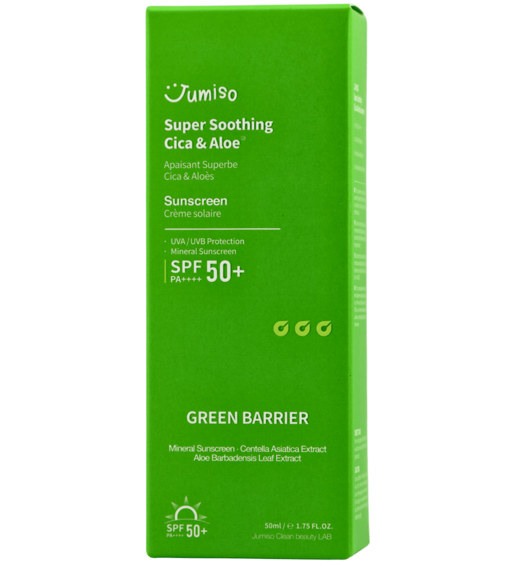 Buy Online Jumiso Super Soothing Cica & Aloe Sunscreen in UAE - 117 Cosmetic Shop