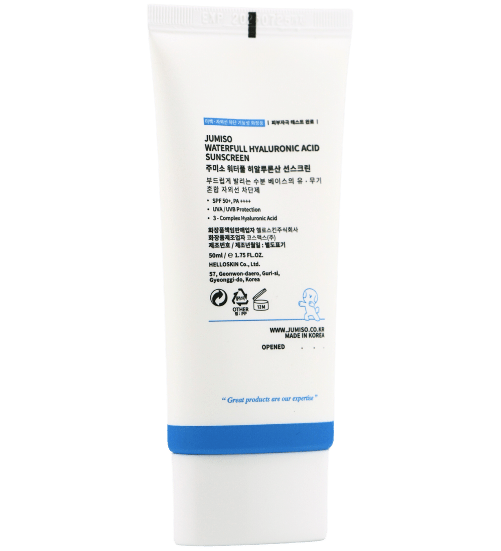 Buy Online Jumiso Waterfull Hyaluronic Sunscreen in Sharjah - 117 Cosmetic Shop