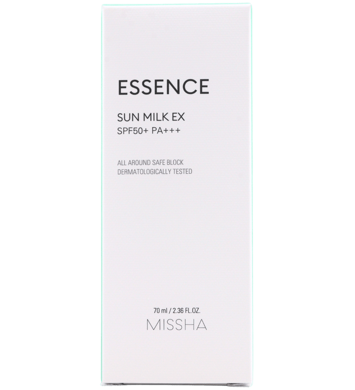 Buy Online Missha All Around Safe Block Essence Sun Milk SPF50+ PA+++ in UAE - 117 Cosmetic Shop