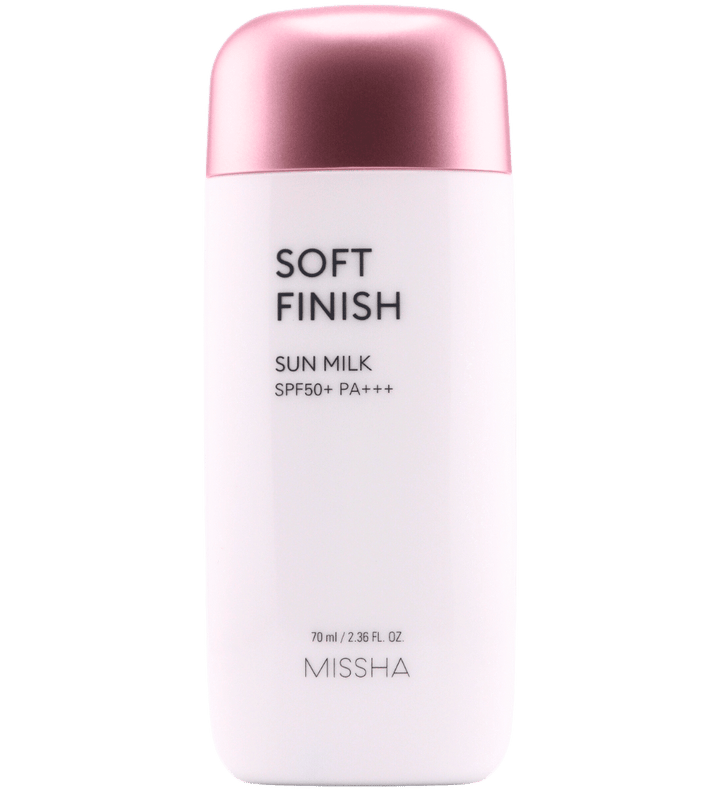 Buy Online Missha All Around Safe Block Soft Finish Sun Milk SPF50+ PA+++ in Dubai - 117 Cosmetic Shop