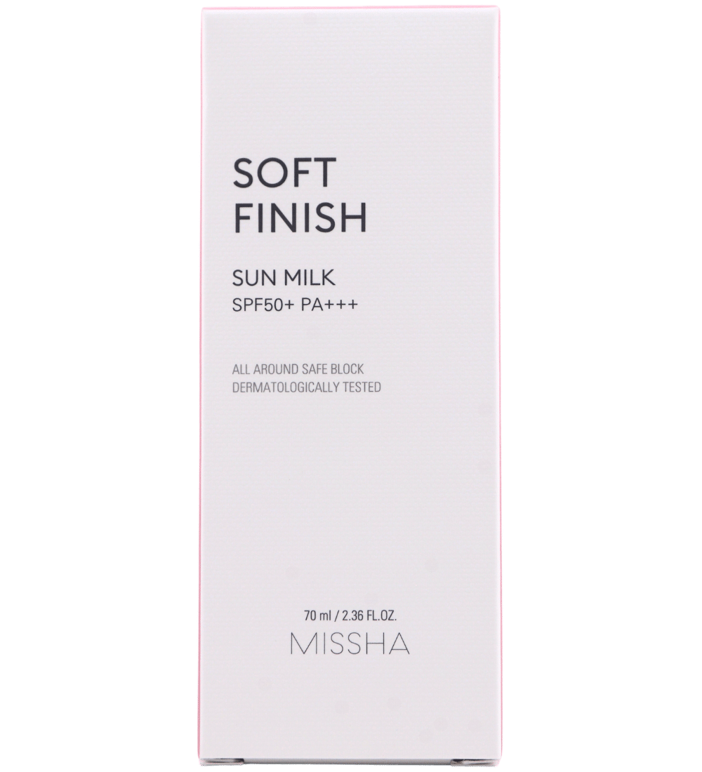 Buy Online Missha All Around Safe Block Soft Finish Sun Milk SPF50+ PA+++ in UAE - 117 Cosmetic Shop